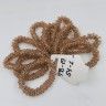 Earmuff - bracelet for hair of glass beads sandy TV-19 Price is per piece!!!!