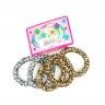 Hair band, 5 pieces on the logo ТSpringУ, leopard, glossy in assortment. TV -1443.Price is indicated for a logo of 5 pieces!!!