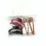 Hair Set, 4 pieces , Crab and Paw in assortment. TV - 1424.