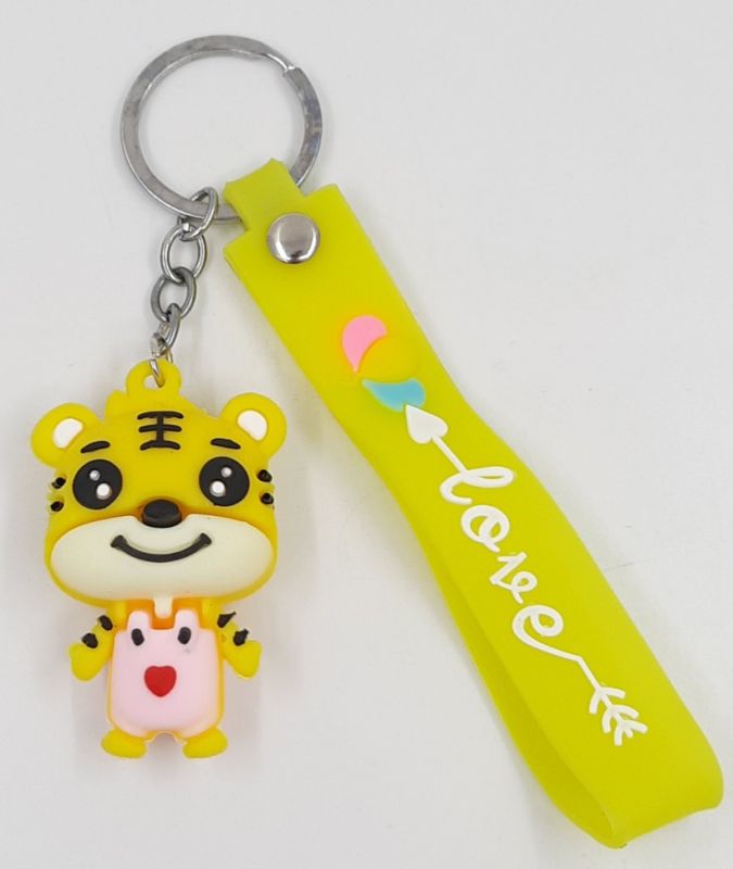 Keychain for keys ТTIGERУ yellow, pink pants (TV-2620) (10)