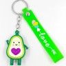 Keychain for keys ТAVOCADOУ purple heart (TV-2620) (10)