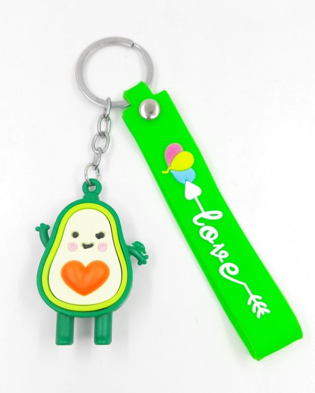 Keychain for keys ТAVOCADOУ orange heart (TV-2620) (10)