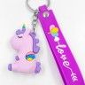 Keychain for keys ТEDINOROGУ purple (TV-2620) (10)