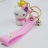 Keychain for keys ТHELLO KittyУ pink (TV-2622) (10)