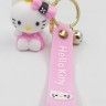 Keychain for keys ТHELLO KittyУ pink (TV-2622) (10)