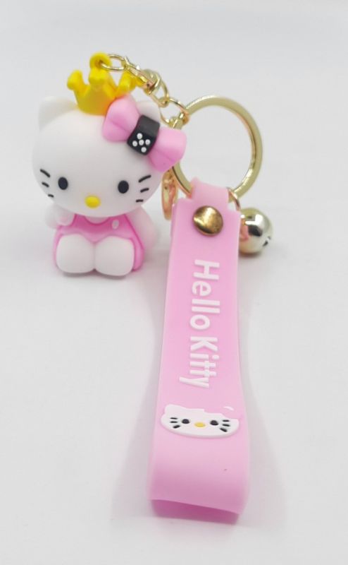 Keychain for keys ТHELLO KittyУ pink (TV-2622) (10)