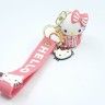 Keychain for keys ТHELLO KittyУ coral (TV-2622) (10)