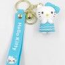 Keychain for keys ТHELLO KittyУ turquoise (TV-2622) (10)