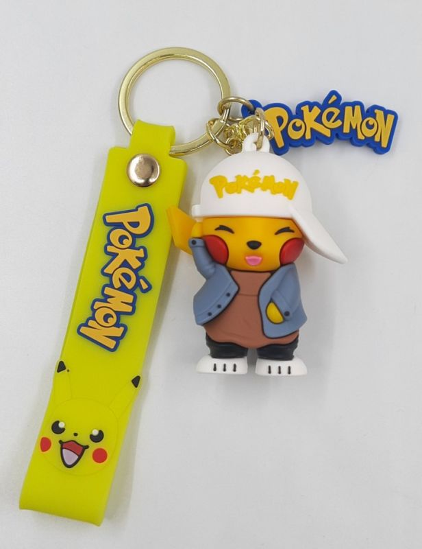 Keychain for keys ТPIKACHUУ in a cap (TV-2625) (10)