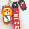 Keychain for keys ТLEGO - TIGERУ red (TV-2627) (10)