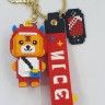 Keychain for keys ТLEGO - TIGERУ red (TV-2627) (10)