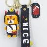 Keychain for keys ТLEGO - TIGERУ black (TV-2627) (10)