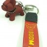 Keychain for keys ТDogУ burgundy (TV-2628) (10)