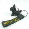 Keychain for keys ТDoggyУ black (TV-2628) (10)