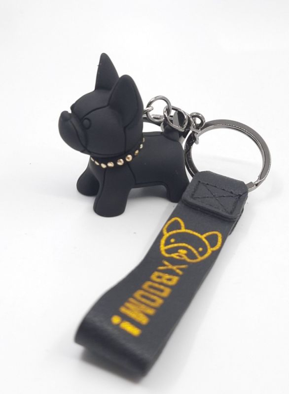 Keychain for keys ТDoggyУ black (TV-2628) (10)