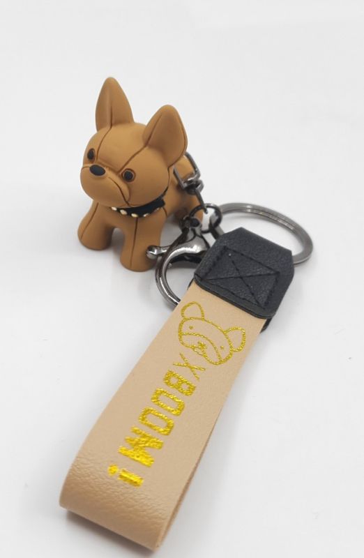 Keychain for keys ТDogУ beige (TV-2628) (10)