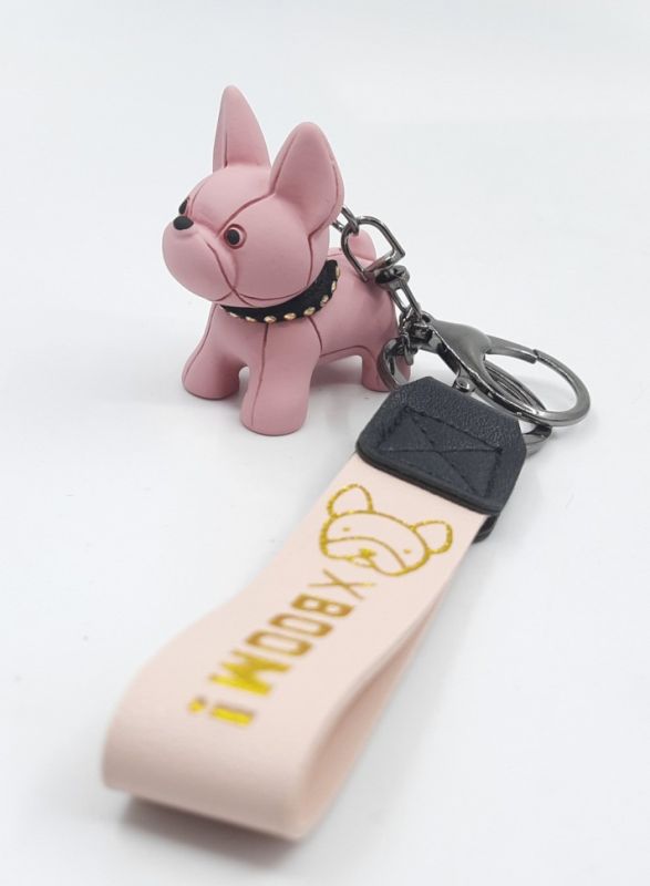 Keychain for keys ТDogУ pink (TV-2628) (10)