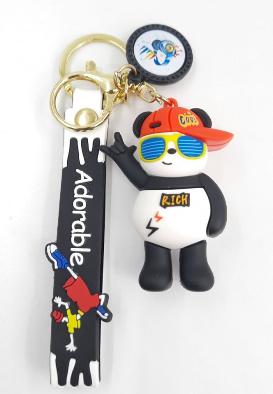 Keychain for keys ТPANDA - RapperУ red (TV-2631) (10)