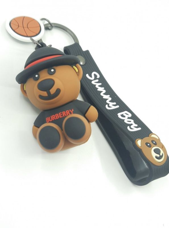 Keychain for keys ТBear in a HatУ black / red (TV-2635) (10)