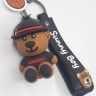 Keychain for keys ТBear in a HatУ black / red (TV-2635) (10)