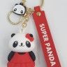 Keychain for keys ТPANDAУ girl / red (TV-2636) (10)