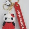 Keychain for keys ТPANDAУ girl / red (TV-2636) (10)