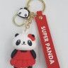 Keychain for keys ТPANDAУ girl / red (TV-2636) (10)