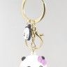 Keychain for keys ТPANDAУ girl / lilac (TV-2636) (10)