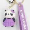 Keychain for keys ТPANDAУ girl / lilac (TV-2636) (10)