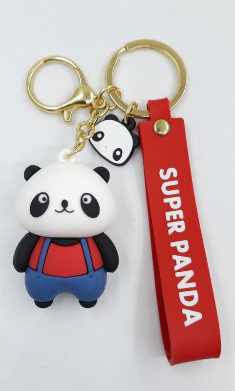 Keyring for keys ТPANDAУ boy / red (TV-2636) (10)