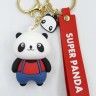 Keyring for keys ТPANDAУ boy / red (TV-2636) (10)