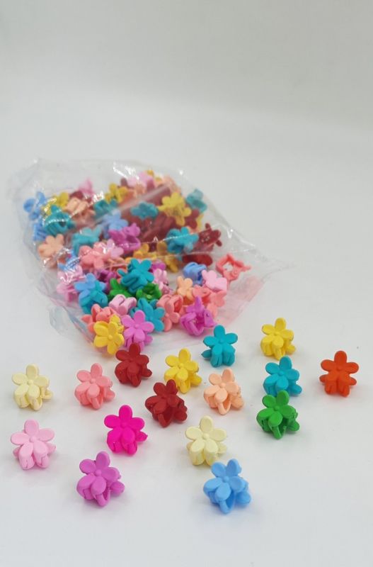 Crab rubber ТflowerУ 1 cm (TV-2762) 100pcs.  Price per package!!!