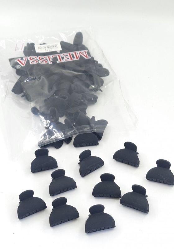 Crab rubber black 2.5 cm (TV-2773) 50pcs.  Price per package!!!