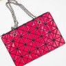 Lacquer bag BAO BAO BAO Geometry Rhombuses with zipper, handles - chains (33*22)