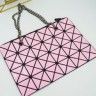 Lacquer bag BAO BAO BAO Geometry Rhombuses with zipper, handles - chains (33*22)