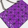 Lacquer bag BAO BAO BAO Geometry Rhombuses with zipper, handles - chains (33*22)