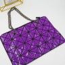 Lacquer bag BAO BAO BAO Geometry Rhombuses with zipper, handles - chains (33*22)