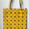 Lacquer bag BAO BAO BAO Geometry Rhombuses with zipper, with handles (32*32)