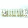 Hair clip ТKeyУ Gold (TV-1341) Pack of 10 pcs.