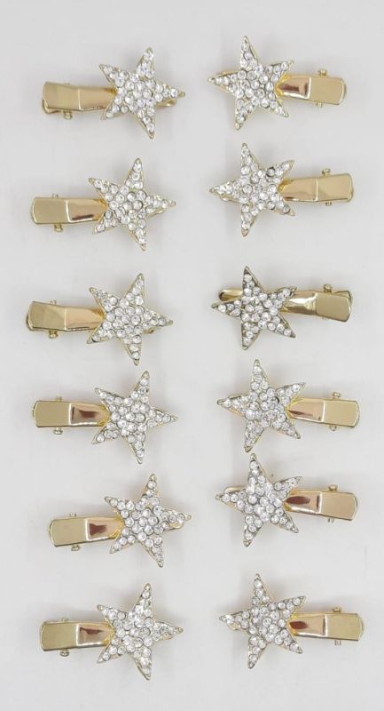 Hairpin clip clip foot duck 12 pieces ТStarУ gold TV - 1336 Price is for 1 piece!