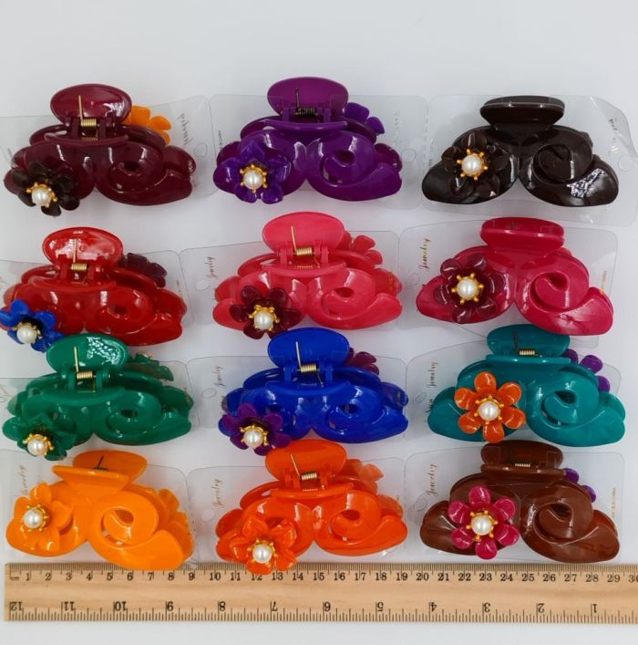 Hair clip - Crab for hair ТFlowerУ (TV-02-10) Price per piece