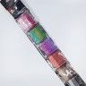 Multicolored Threads on Ribbon (24 * 6) (TV-2658) Price per ribbon!!!