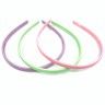 Plastic Hairband ТSUMMERУ Gloss Bright 0.6cm (006) (12)