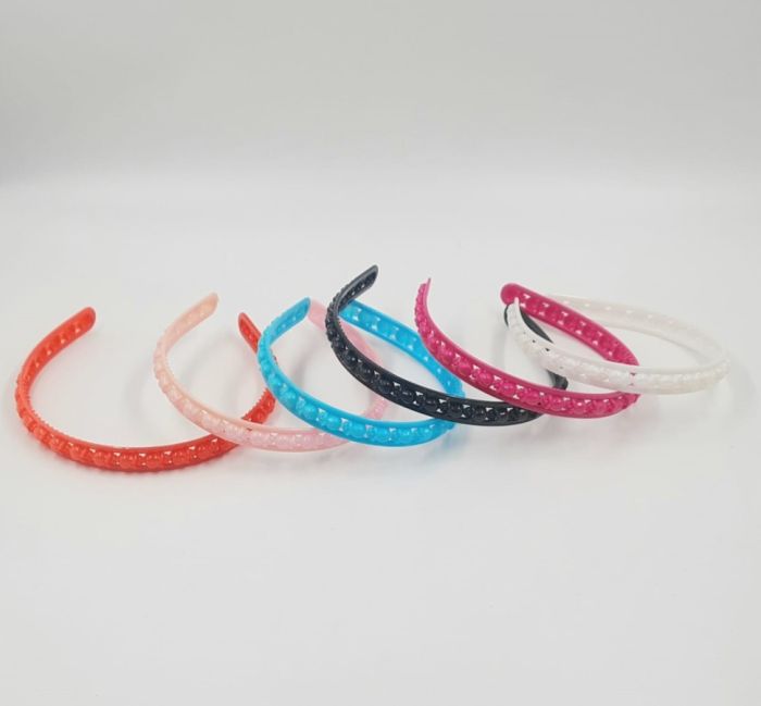 Plastic Hairband ТTulipУ (GL-858) (12)