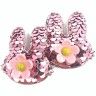 Hairpin clip clip paw duck 12 pieces ТBunny with flowerУ Price is for 1 pair!