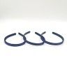 Plastic headband ТRhinestonesУ 1.2cm (TV-7397) K20