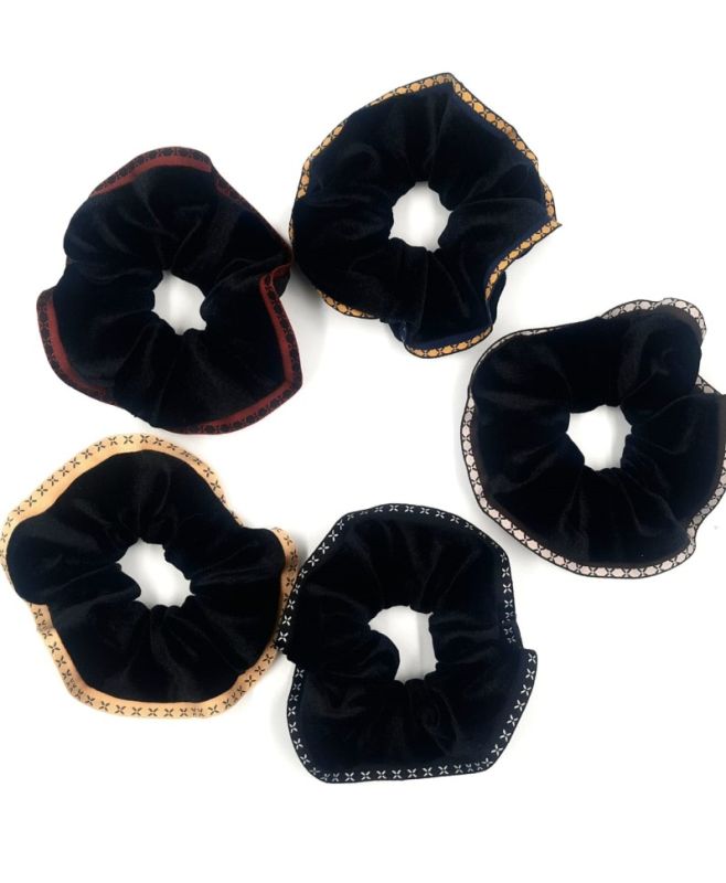 Velour hair ring 14cm (TV-7415) K20