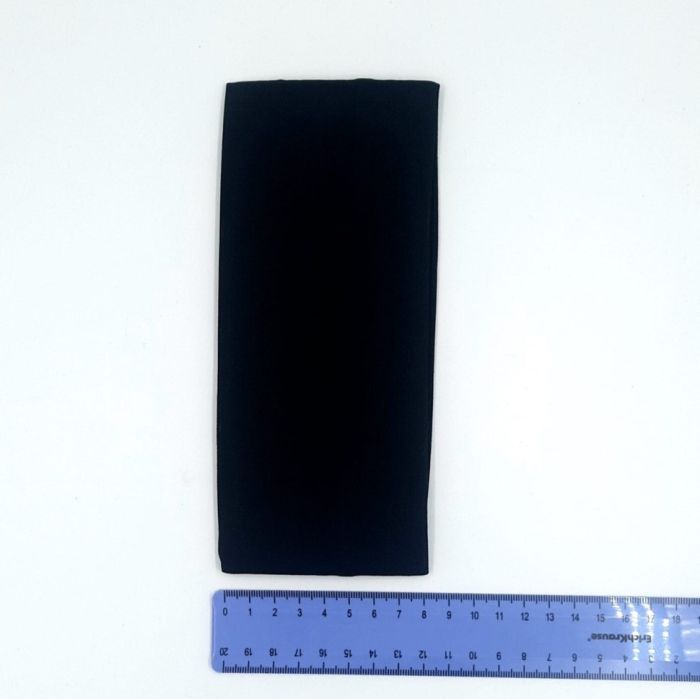 Headband fabric headband 9cm (black) (TV-3554) K12