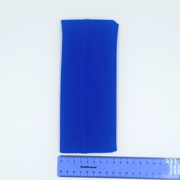 Fabric headband 9cm (blue) (TV-3553) K12