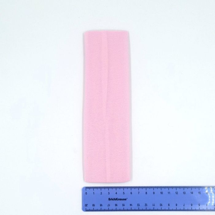 Fabric headband 6cm (pink) (TV-3561) K12